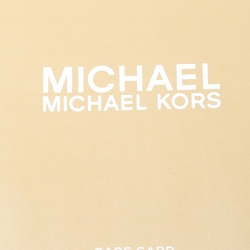 Pre Owned Michael Kors Navy Blue Crocodile Embossed Leather Selma Tote