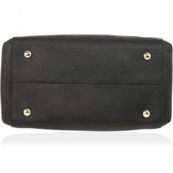 Pre Owned Michael Kors Black Medium Saffiano Leather Tote