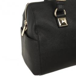 Pre Owned Michael Kors Black Medium Saffiano Leather Tote