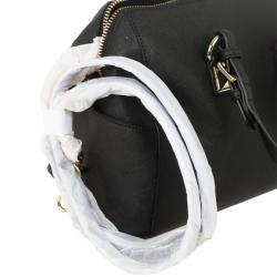 Pre Owned Michael Kors Black Medium Saffiano Leather Tote