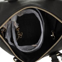 Pre Owned Michael Kors Black Medium Saffiano Leather Tote