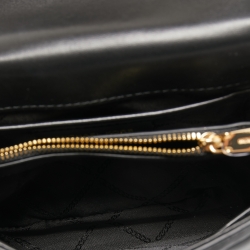 Pre Owned حقيبة كتف مايكل كورس جلد مبطن بني فاتح