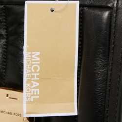 Pre Owned حقيبة كتف مايكل كورس جلد مبطن بني فاتح