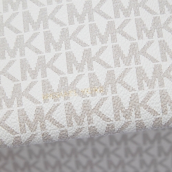 مملوكة مسبقًا Michael Kors Cream Signature Coated Canvas and Leather Freya Tote