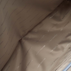 Pre Owned حقيبة يد مايكل كورس جيب بكبسون جت ست جلد رمادية