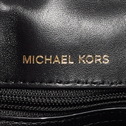 Pre Owned Michael Kors Black Quilted Leather Large Soho Chain Shoulder Bag