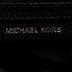 مملوكة مسبقًا Michael Kors Black Leather Medium Reazip Backpack