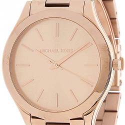 Michael Kors Rose Gold Plated Steel Runway MK3197 Women's Wristwatch 42MM