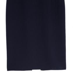 Pre Owned Michael Kors Plum Wool Dress Suit S