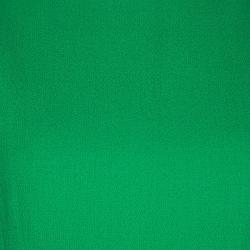 Pre Owned Michael Kors Green Wool Sleeveless Sheath Dress L