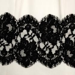 Michael Kors White Wool Lace Belt Dress M