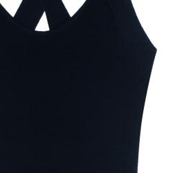 Pre Owned Michael Kors Criss-Cross Detail Cocktail Dress S