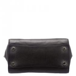 Pre Owned حقيبة مايكل كورس هيميلتون جلد بنية داكنة