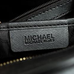 Pre Owned حقيبة يد مايكل كورس سيلما متوسطة جلد سافيانو سوداء