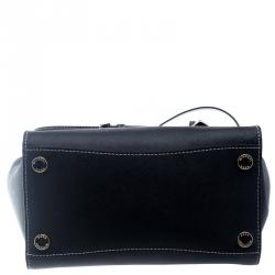 Pre Owned حقيبة كتف مايكل كورس جلد أسود متحولة