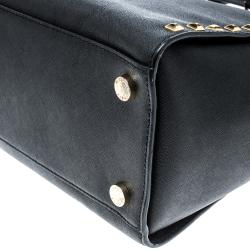 Pre Owned حقيبة يد مايكل كورس مرصعة سيلما متوسطة جلد حمراء