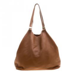 مملوكة مسبقًا Michael Kors Cognac Leather Shopper Tote