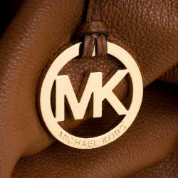 مملوكة مسبقًا Michael Kors Cognac Leather Shopper Tote