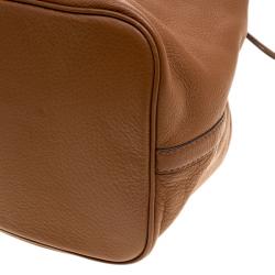 مملوكة مسبقًا Michael Kors Cognac Leather Shopper Tote