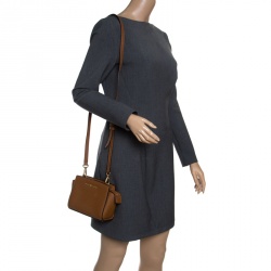  MICHAEL Michael Kors Selma Mini Saffiano Leather Crossbody Bag  (Ballet) : Clothing, Shoes & Jewelry