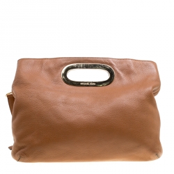 مملوكة مسبقًا Michael Kors Brown Leather Berkley Shoulder Bag