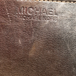 Michael Michael Kors Beige Python Embossed Leather Shopper Tote