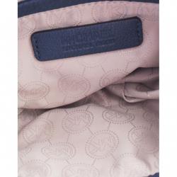 Pre Owned  Michael Kors Blue Leather Crossbody Shoulder Bag