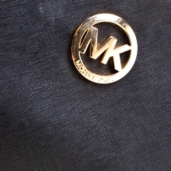 مملوكة مسبقًا Michael Michael Kors Black Leather Jet Set Travel Chain Shoulder Bag