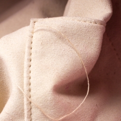 Pre Owned حقيبة مايكل كورس نيوبرين جيت سيت جلد برتقالي منقوش