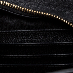 Pre Owned حقيبة كروس مايكل كورس ميني سيلما جلد سوداء