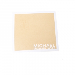 Pre Owned MICHAEL Michael Kors Black Signature Coated Canvas and Leather Tote