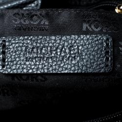 Pre Owned MICHAEL Michael Kors Black Leather Tote 