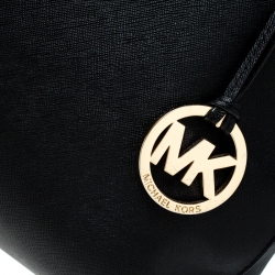 Pre Owned حقيبة مايكل مايكل كورس سيندي دوم جلد أسود