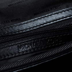 Pre Owned Michael Kors Black Quilted Leather Large Sloan Shoulder Bag