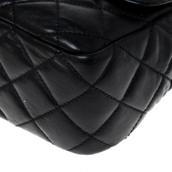 Pre Owned Michael Kors Black Quilted Leather Large Sloan Shoulder Bag