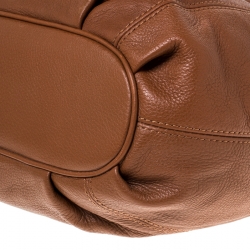 مملوكة مسبقًا MICHAEL Michael Kors Tan Leather Ring Tassel Tote