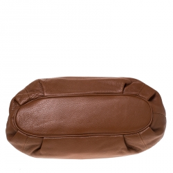 مملوكة مسبقًا MICHAEL Michael Kors Tan Leather Ring Tassel Tote