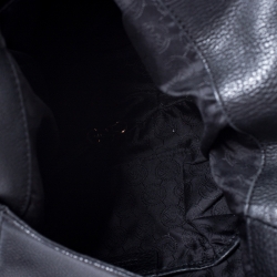 Pre Owned MICHAEL Michael Kors Black Leather Hobo