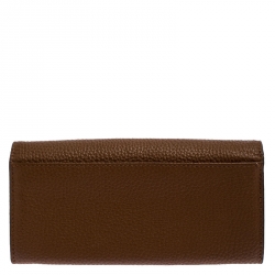 Pre Owned محفظة مايكل كورس كارسون جلد بني فاتح