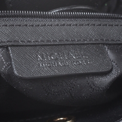 Pre Owned حقيبة يد مايكل مايكل كورس هاميلتون ايست/ وي ست جلد سوداء