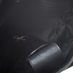 Pre Owned حقيبة يد مايكل مايكل كورس هاميلتون ايست/ ويست جلد سوداء