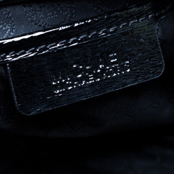 Pre Owned MICHAEL Michael Kors Black Patent Leather Selma Tote