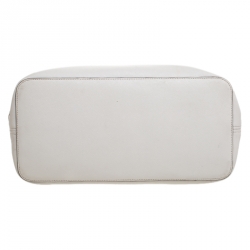 Pre Owned حقيبة يد مايكل كورس ترافل جت ست جلد كريمية