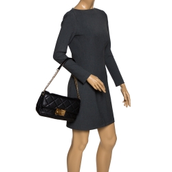 مملوكة مسبقًا Michael Kors Black Leather Small Sloan Shoulder Bag