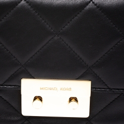 مملوكة مسبقًا Michael Kors Black Leather Small Sloan Shoulder Bag