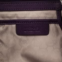 Pre Owned Michael Kors Jet Set Top-Zip Saffiano Tote