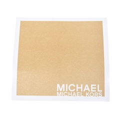 Pre Owned MICHAEL Michael Kors Black Patent Python Embossed Leather Berkley Clutch