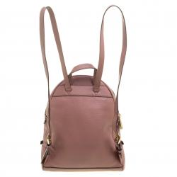 مملوكة مسبقًا Michael Kors Beige Leather Rhea Backpack