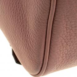 مملوكة مسبقًا Michael Kors Beige Leather Rhea Backpack