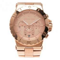 �مملوكة مسبقًا Michael Kors Pink Stainless Steel MK-5314 Women's Wristwatch 42MM